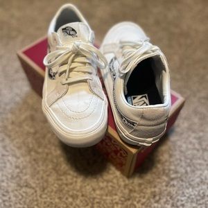 Snakeskin Canvas Vans